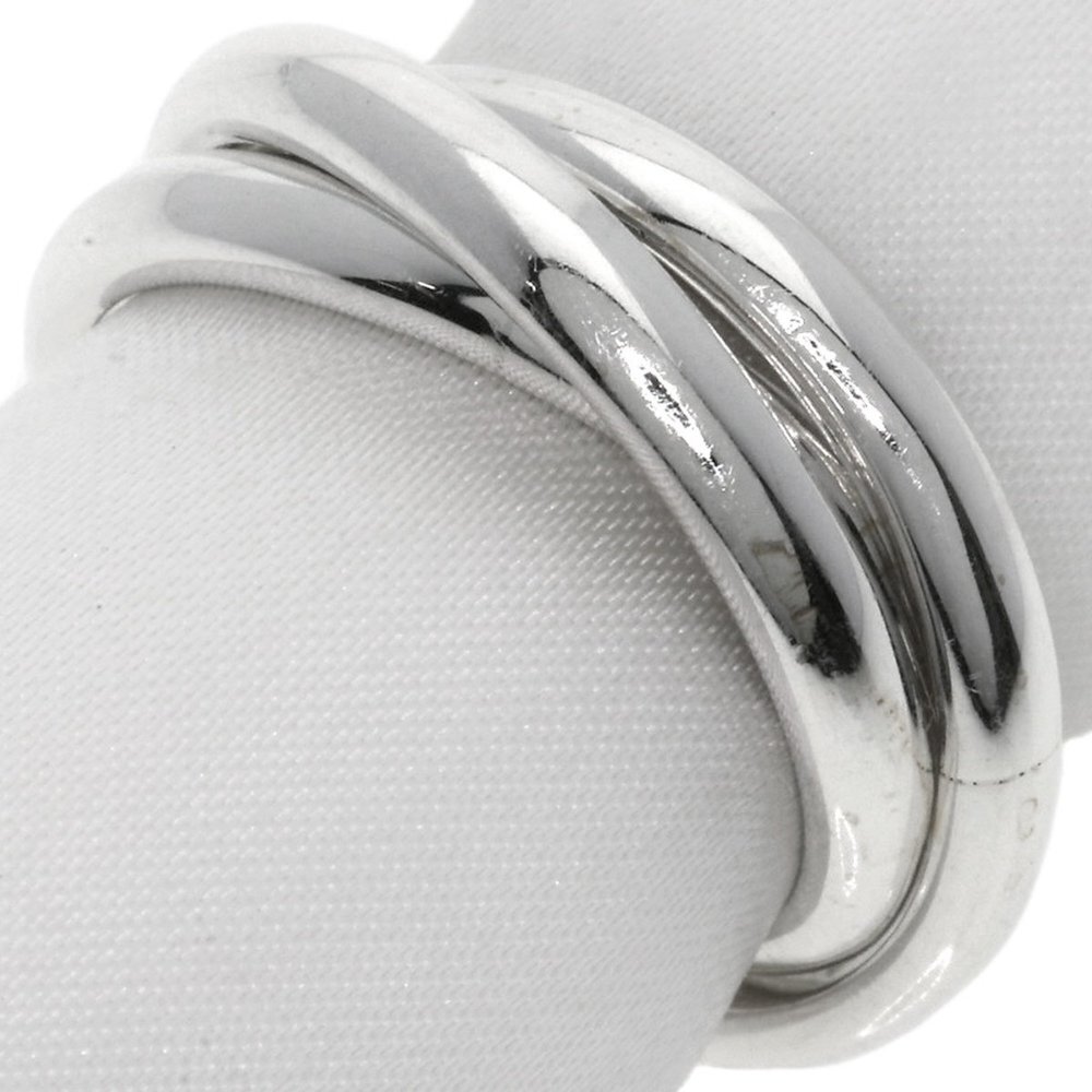 Tiffany Authentic Silver Trinity Ring - image 1